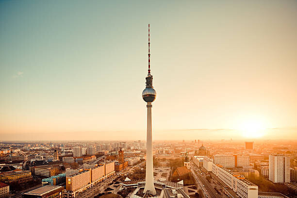 Berlin skyline with TV Tower